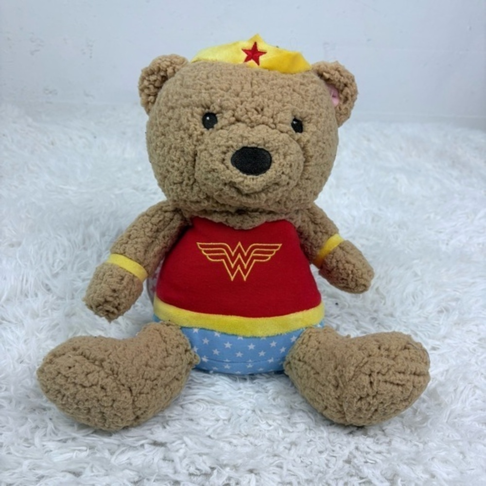 NWOT HALLMARK Wonder Woman Teddy Bear Plush Toy